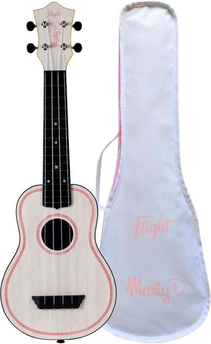 Flight Travel Sopraan Ukelele - Marty Dominguez - Artist Signature Series