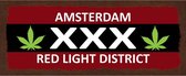 Wandbord / Deurbord - Amsterdam Red Light District - Wallen
