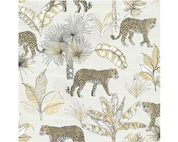 Jungle Fever Leopard l.grijs/beige JF2101