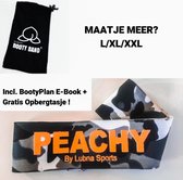 Booty Band - L/XL- De Originele De Originele - Incl. BootyPlan E-Book - Bootyband Camo - Weerstandsbanden - Vrouwen - Weerstandsband - Booty Builder