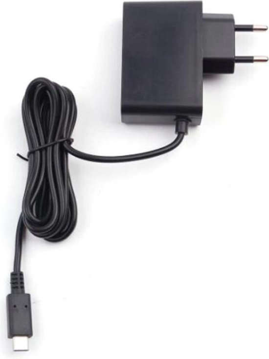 Transistor tarwe ballet Nintendo Switch USB-C huislader reislader Type C lader oplader | bol.com