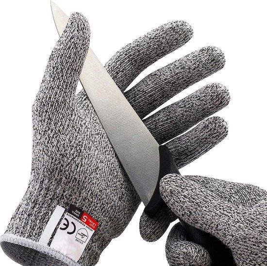 Tegenslag Pogo stick sprong Bijwonen Snijbestendige handschoenen - Anti Snijhandschoenen - Geschikt in de Keuken  -... | bol.com