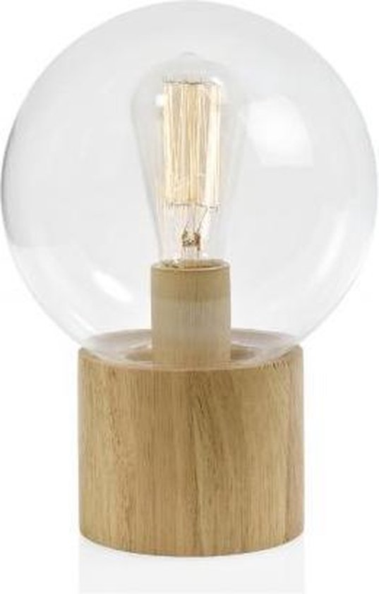 Houten tafellamp | Nachtlamp 20x28cm | Ricardo & Vaz