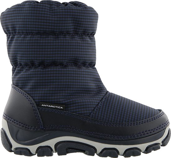 Antarctica - Snowboots met ritssluiting voor kinderen - AN 123 - Blauw/Zwart - maat 29-30EU
