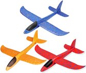 Avion à jeter | Avion en mousse | Avion en mousse | Planeur | Avion de lancer | Jouets extérieurs de planeur | Avion en polystyrène | Avions en mousse XXL | Jouets Planeur Oranje