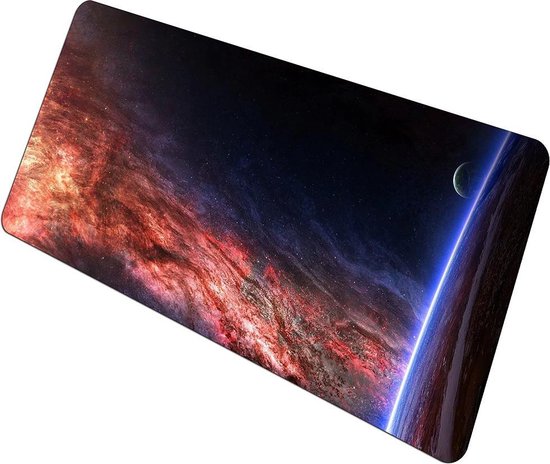 Muismat XXL Gaming - Sci-Fi Galaxy - Anti-slip - 70 x 30 cm | bol.com