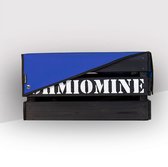 Ohmiomine Transporter Fietskrat Zwart inclusief Koningsblauw Afdekhoes