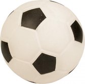 Duvo+ hondenspeelgoed Latex voetbal standaard Zwart/wit 12,7cm