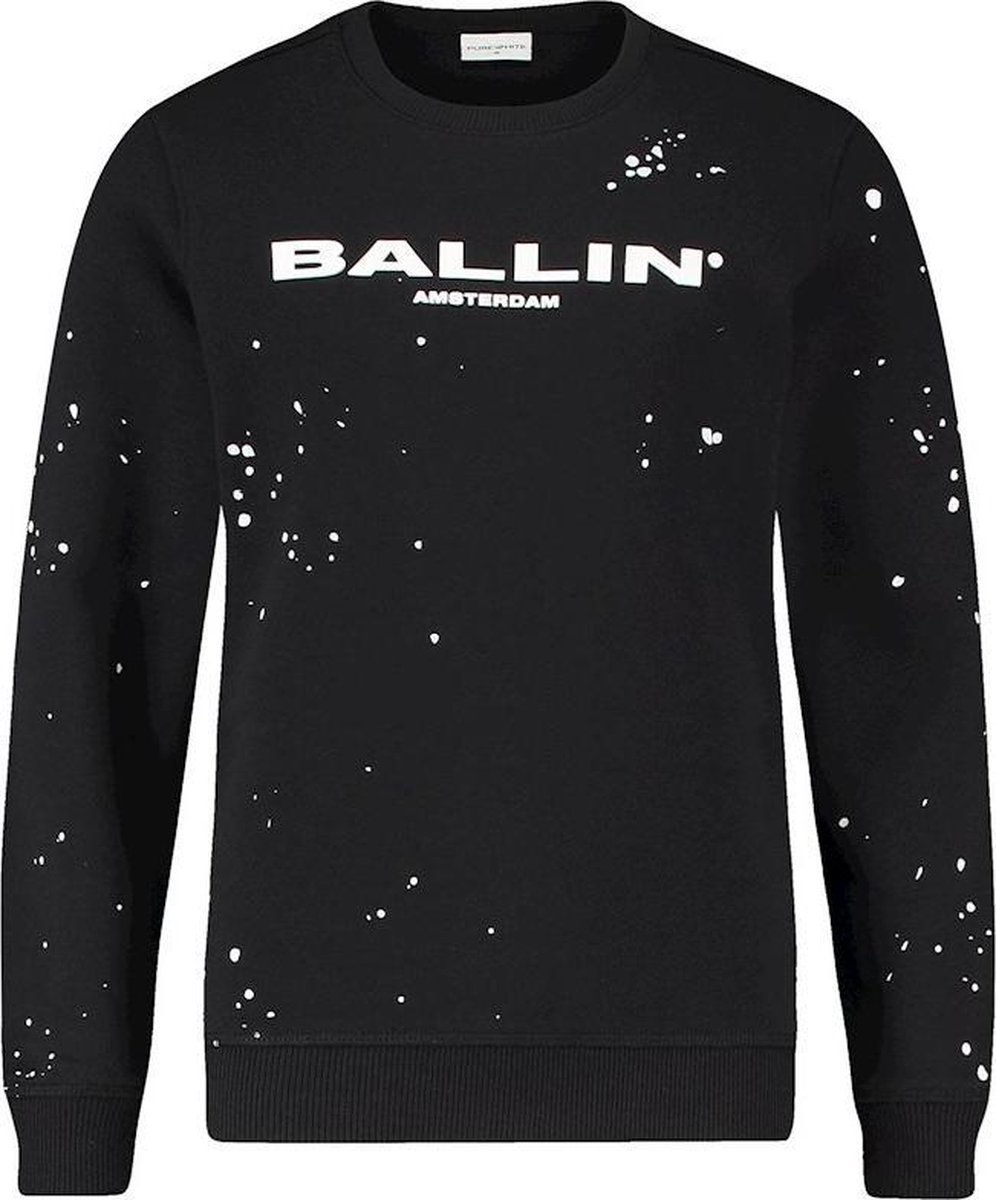 Ballin Amsterdam - Jongens Sweater - Zwart - Maat 140 | bol.com
