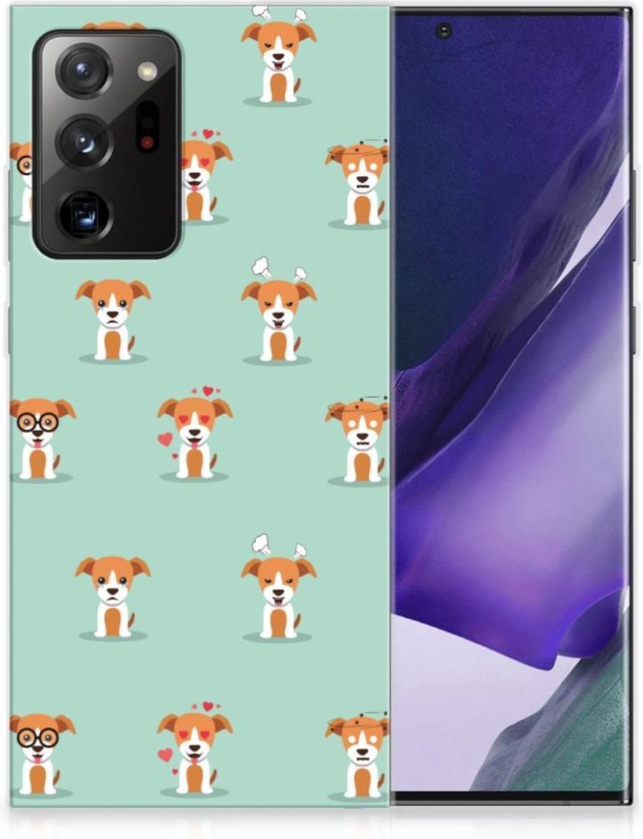 Samsung Galaxy Note20 Ultra TPU Hoesje Pups
