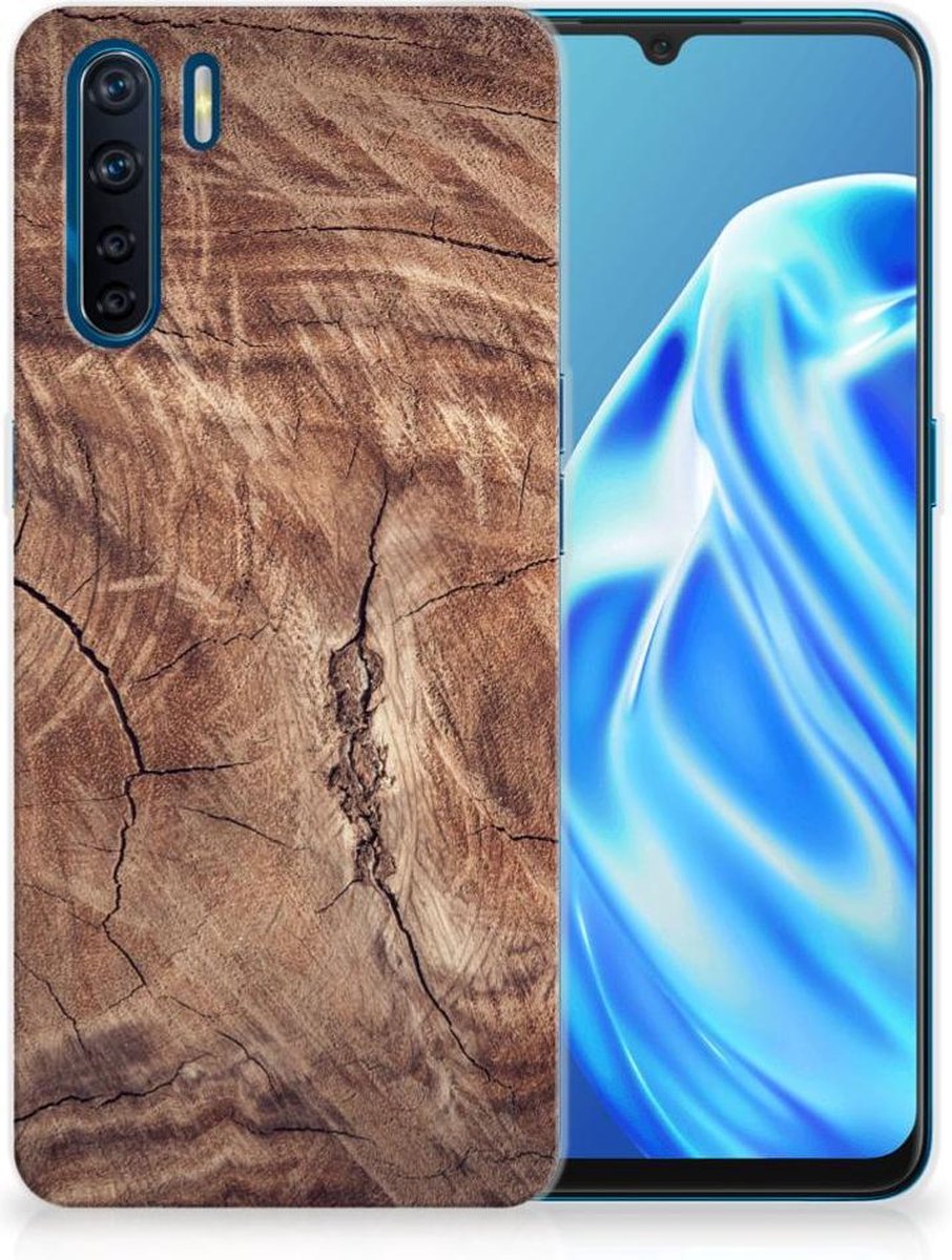 OPPO A91 Bumper Hoesje Tree Trunk