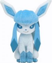 Knuffel Pokemon Glaceon - 18cm hoog - bekend van de TV - creator - Pokémon - pokéball - speelgoed - Plushe