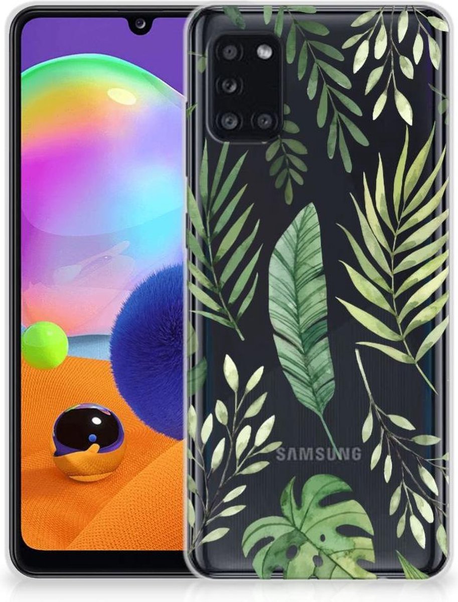 Samsung Galaxy A31 TPU Case Leaves