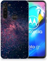 Telefoonhoesje Motorola Moto G8 Power TPU Siliconen Hoesje met Foto Stars