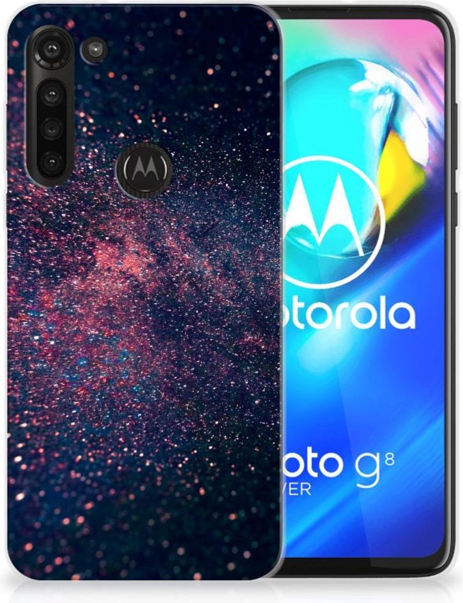 Motorola Moto G8 Power TPU Hoesje Stars