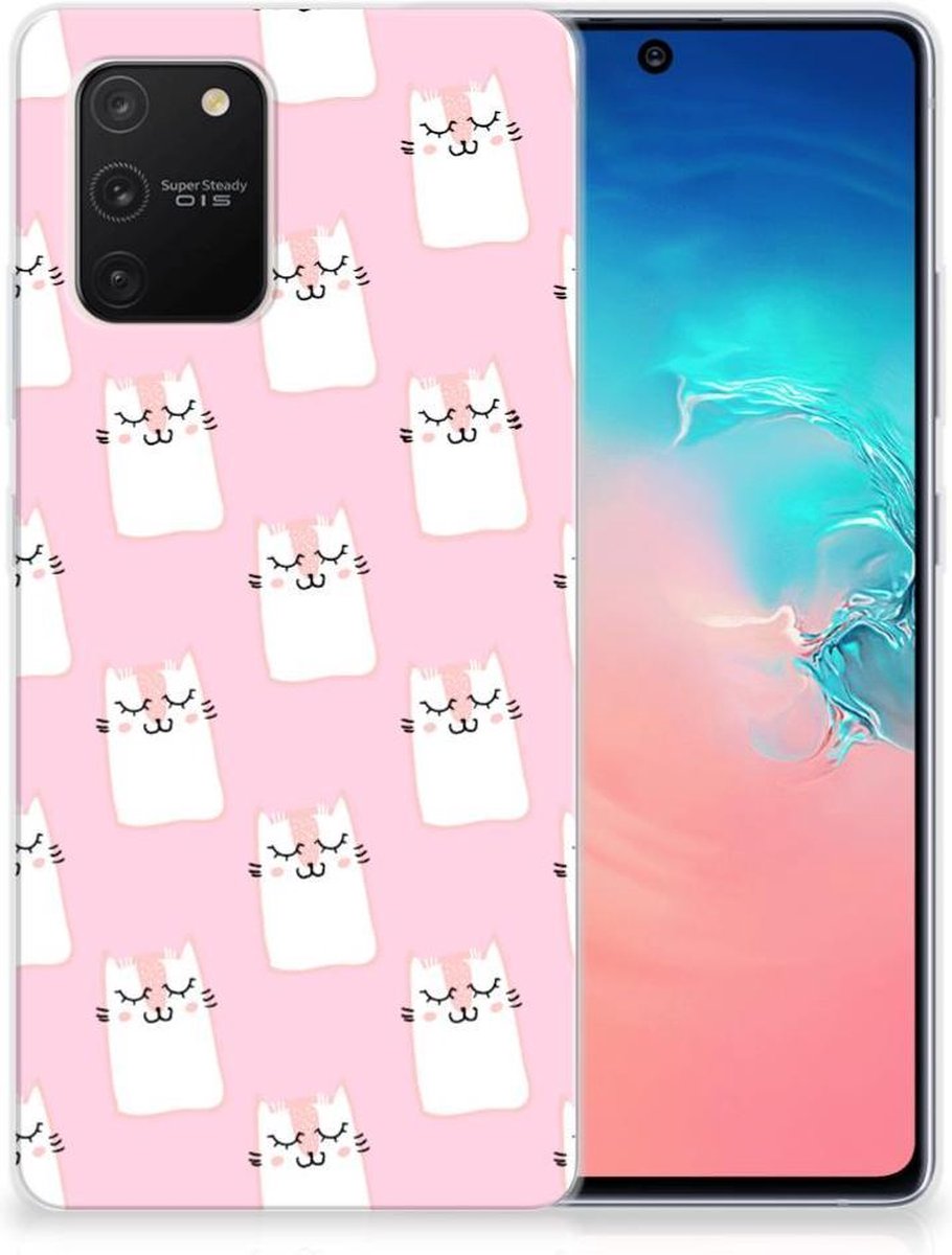 Samsung Galaxy S10 Lite TPU Hoesje Sleeping Cats
