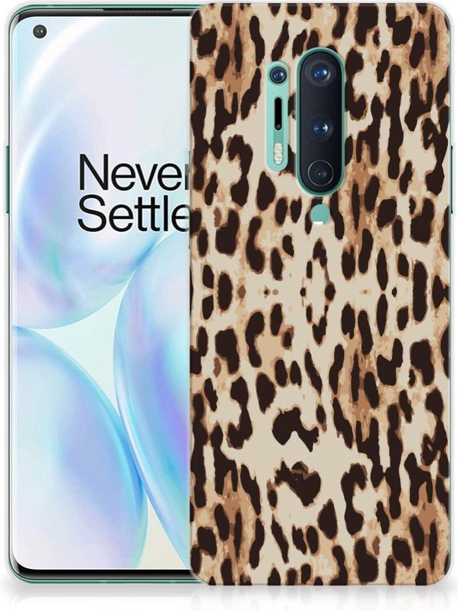OnePlus 8 Pro TPU Hoesje Leopard