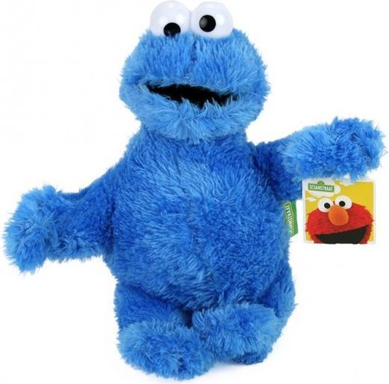 Er is behoefte aan Arab ongeduldig Koekiemonster Sesamstraat pluche knuffel 30cm - Original - Sesamestreet  friends... | bol.com