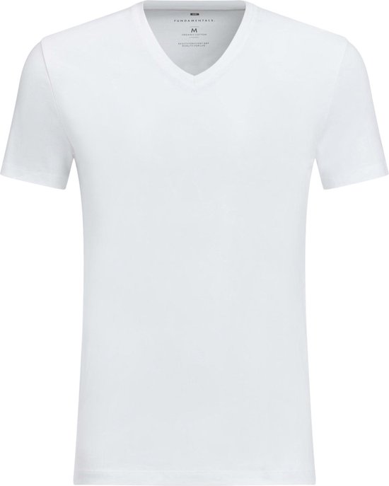 WE Fashion Heren T-shirt van biologisch katoen - Maat XS
