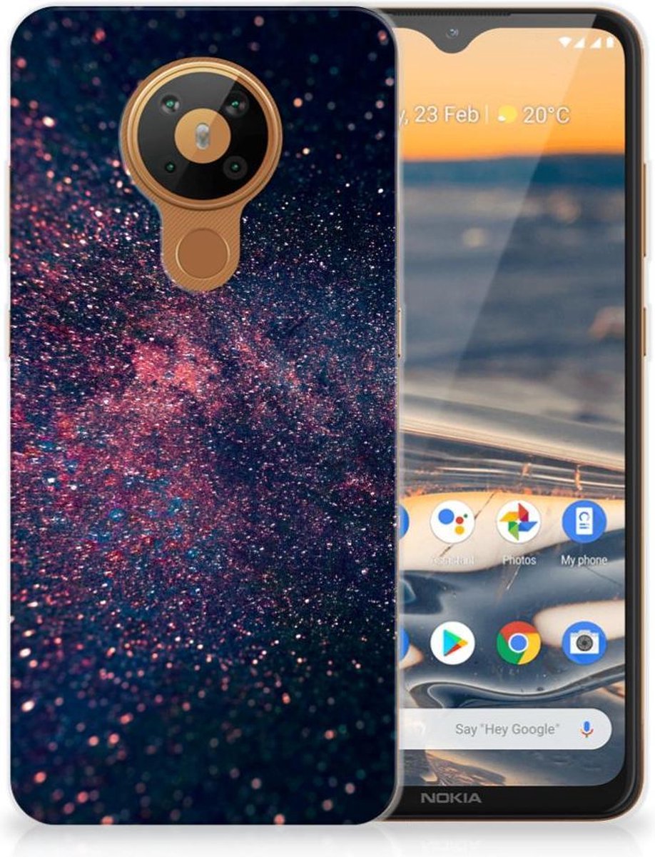 Nokia 5.3 TPU Hoesje Stars