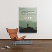 He Who Climbs - Walljar - Wanddecoratie - Poster