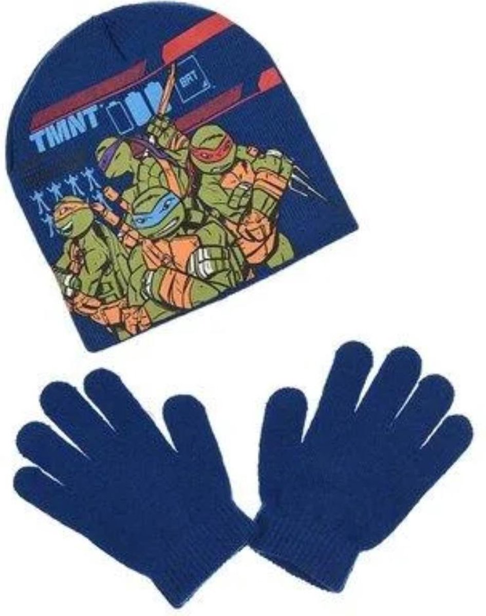 Teenage Mutant Ninja Turtles - Winterset - Muts & Handschoenen - Model 