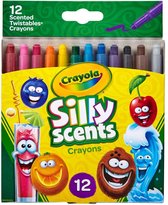 Crayola - Silly Scents - Draaibare mini krijtjes - 12 stuks