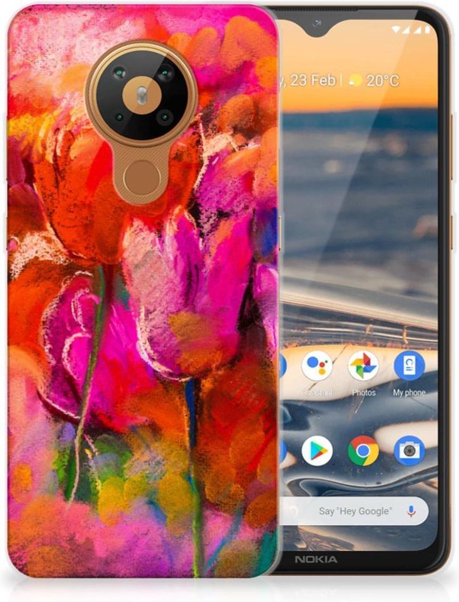 Hoesje maken Nokia 5.3 Tulips