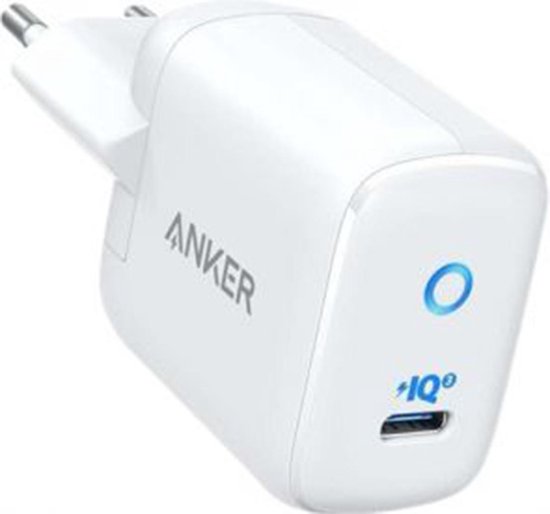 Anker PowerPort III mini - 30W - USB-C snellader - Quick Charger - Wit |  bol.com