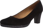 Gabor pumps 22.190.37 zwart suede - maat 40