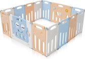 Meubilair - Baby Speel box - Ballenbak - Met deur - Verstelbaar - Kunststof - 153 x 153 x 64 cm