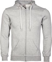 Logostar sweatvest met capuchon ‘Best Deal’ M grijs