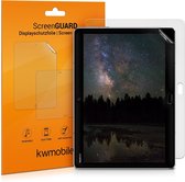 kwmobile 2x screenprotector voor Huawei MediaPad M3 Lite 10 - beschermfolie voor tablet