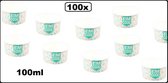 100x IJsbeker I`M a COOL cup karton 100ml - ijs yoghurt schepijs softijs fruit