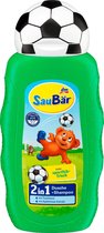 SauBär 2in1 Voetbal douchegel + Shampoo  met extract van Appelmunt (250 ml)
