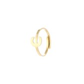 Nana  Dames Ring met letter C   - goudkleurig ringen met initiaal - Vrouwen Liefde Cadeau-Vriendschapsring - Relatie Ringen