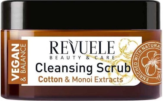 Revuele Vegan Balance Cleansing Body Scrub 240ml Bol
