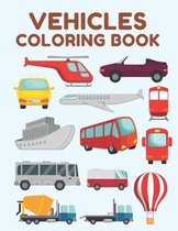 Vehicles Coloring Book