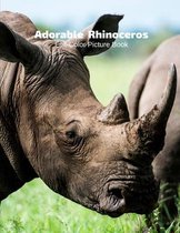 Adorable Rhinoceros Full-Color Picture Book