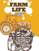 Farm Life Coloring Book