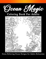 Ocean Magic Coloring Book For Adult