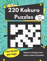 220 kakuro Puzzles