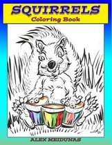Squirrels Coloring Book