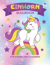 Einhorn Malbuch fur Kinder von 4-8 Jahren