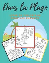 Dans la Plage livre de coloriage pour les enfants