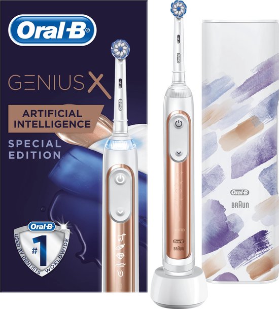 Oral-B Genius X - Speciale Editie Rosegold - Tandenborstel | bol.com