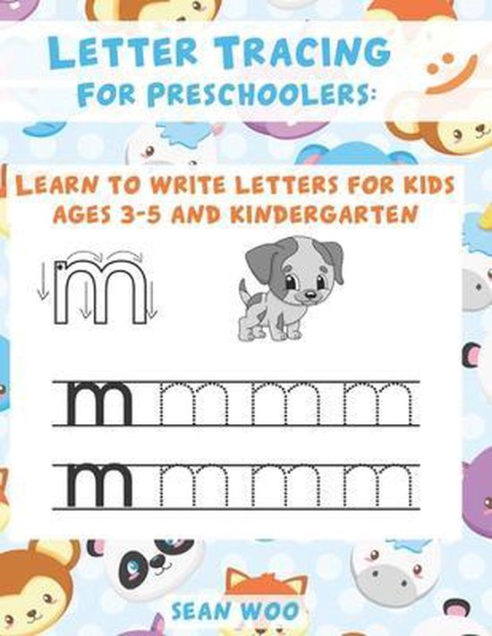 Letter Tracing for Preschoolers - cover