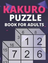 Kakuro Puzzle Book For Adults