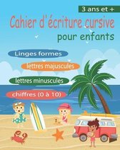 Cahier d'ecriture cursive pour enfants