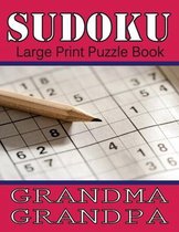 SUDOKU Large Print Puzzle Book (Grandma & Grandpa)